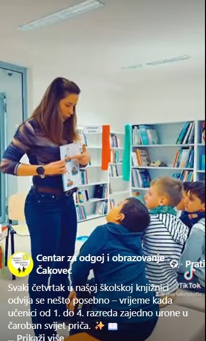 Čarolija u našoj knjižnici