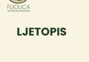 Objavljen je 1. broj ljetopisa naše Učeničke zadruge “FIJOLICA”